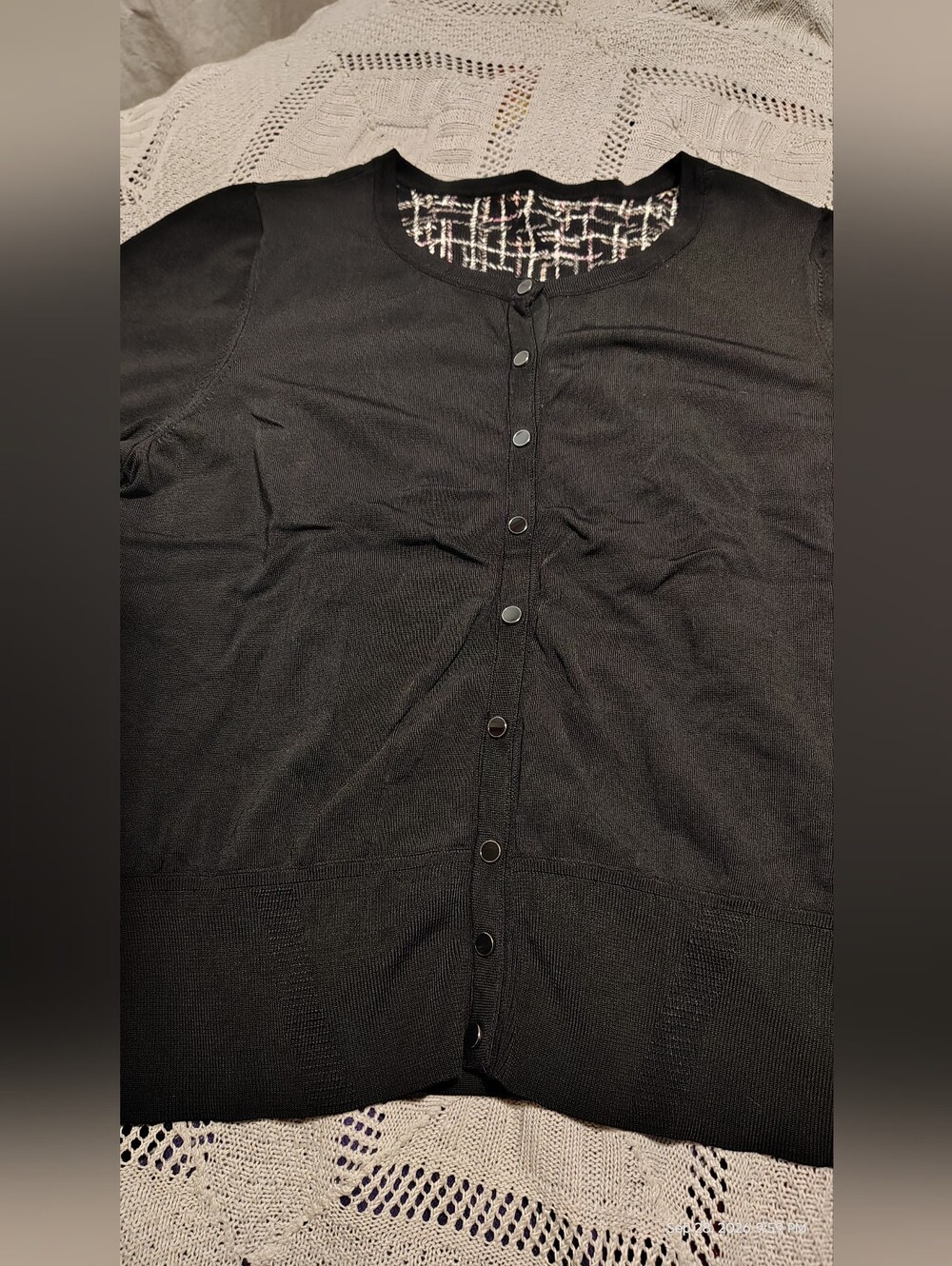 White house Black Market Button-Front Cardigan
